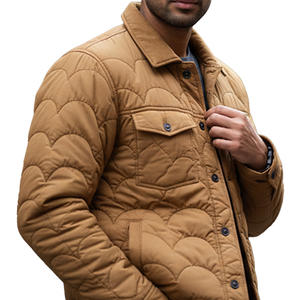 Chaqueta acolchada clásica para hombre diseñada para la comodidad y la durabilidad, ideal para viajes, trabajo o moda callejera diaria - Product Image 5