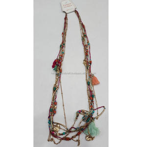 Fashionable Women's <b>Resin</b> Necklace with Classic Box Chain for Wedding Party Engagement or <b>Gift</b> - Product Image 5