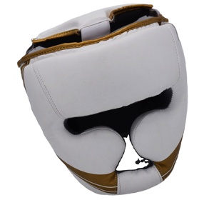 Meilleure qualité de boxe protège-tête léger séchage rapide respirant en cuir PU Arts martiaux tête Gear sur mesure dans n'importe quelle couleur - Product Image 4