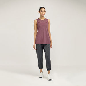 Venta caliente sin mangas Color sólido deportes y ropa de calle de alta calidad mujeres ajustadas verano Casual Tank Tops ligero y de secado rápido - Product Image 1