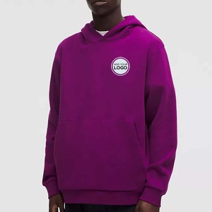 Men Spring Hot Selling Heavyweight Pullover Hoodie Sweatshirt 100% Cotton Fleece New Design Custom Oversized Hoodies - Product Image 1