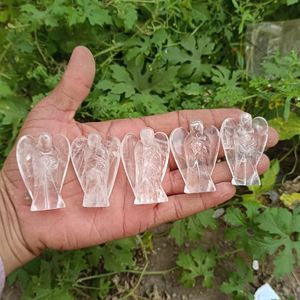 Wholesale Premium Quality Red Aventurine Angle Gemstone for Office Home Decoration from India - Product Image 4