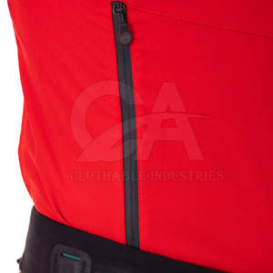 Chaqueta Softshell de diseño personalizado para hombre, chaqueta Softshell con cuello y capucha, chaqueta Softshell al por mayor - Product Image 3