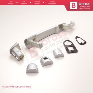 Manija de puerta exterior BDP1169 color cromo 806B02596R para Fluence Megane 3 Clio 4 Scenic 3 Captur 1 - Product Image 5
