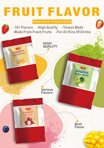 Poudre de saveur riche au taro 3-en-1 KEI FU, certification HALAL/HACCP/ISO 22000, texture crémeuse, desserts Bubble Tea, emballage en sachet, ODM/OEM - Product Image 2