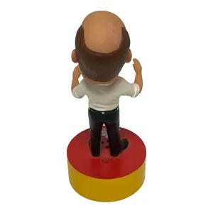 Personnalisé jim cramer parlant bobble head bobbleheads fabricant de gros