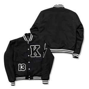 Blouson aviateur letterman personnalisé de haute qualité vestes de baseball en laine pour hommes - Product Image 2