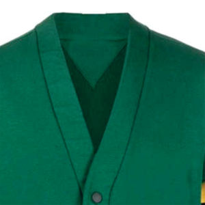 Classic Flagship Green Custom Embroidered & Colours Knit <b>Cardigan</b> <b>Sweater</b> For Sorority fraternity College <b>Sweater</b> For Unisex - Product Image 6