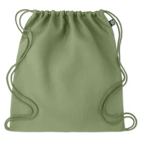 Zaino sportivo Naima con coulisse in canapa sostenibile per merchandising promozionale - Product Image 3