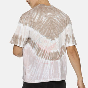 Camisetas de Felpa de Poliéster/Algodón de Alta Calidad, Fabricadas en Pakistán, con Tinte Tie-Dye, Ecológicas, de Secado Rápido y Transpirables, Nuevas y Más Vendidas - Product Image 2