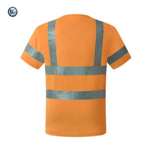 Chemise de sécurité haute visibilité, tissu respirant, coupe confortable, idéale pour les travaux en extérieur. - Product Image 2