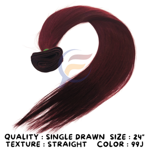 ผมแท้จากอินโดนีเซีย 100% เกรด Remy แบบ Single Drawn เนื้อผมตรง ยี่ห้อ GENIUS WEFT HAIR - Product Image 2