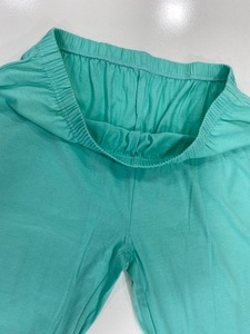 Pantalon de pyjama pour femmes en polyester/coton, couleurs unies, vêtements de nuit doux pour l'été, design en dentelle peinte, fabriqué en Inde - Product Image 6