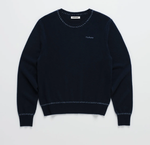 Relaxed Unisex Fit Rib Suéter - Product Image 5