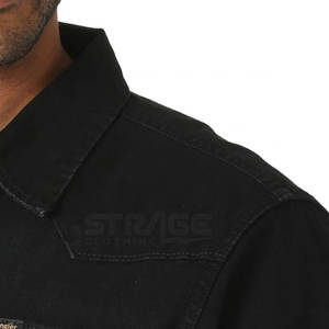 Chemise en jean moderne pour homme - Design élégant, confort quotidien, respirant, 100% coton, écologique, forme classique et tissu lisse - Product Image 4