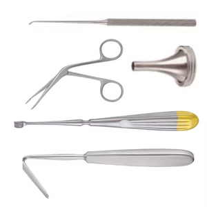 Jeu d'instruments chirurgicaux ORL manuels OEM 5 pièces en acier inoxydable certifié CE ISO 13485 outils d'amygdalectomie de haute qualité - Product Image 4