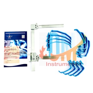 Juego de retractor cervical Casper de laminectomía superdeslizante de primera calidad, instrumentos de cirugía de columna, estándar alemán | OldMed - Product Image 1