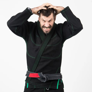 Kimono de Jiu-Jitsu Blanc en Tissu Perlé pour Adultes, 100% Coton Respirant avec Logo Avant - Tenue d'Arts Martiaux Karaté - Product Image 4