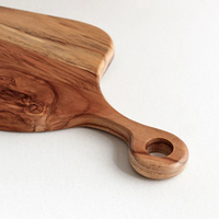 Gepersonaliseerd Gegraveerd Acacia Hout Hakblok Voor Bruiloft Of Jubileum Cadeau