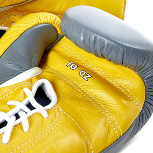 ถุงมือชกมวยแบบผูกเชือกสำหรับมืออาชีพถุงมือต่อสู้หลายสี - Product Image 3