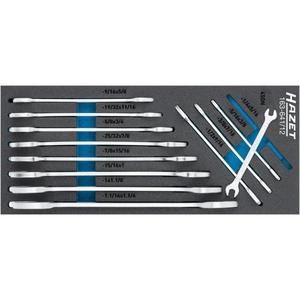 Juego de Llaves de Boca Abierta Hazet de 12 Piezas con Agarre de Tornillo para Uso Automotriz y Doméstico - Product Image 1