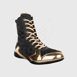 Chaussures de boxe imperméables au design personnalisé fabricant pakistanais chaussures de boxe chaussures de boxe taille adulte - Product Image 3