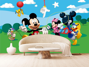 2025 Decoraciones de pared de dibujos animados para habitación de niños-Papeles de pared y pegatinas de pared - Product Image 5