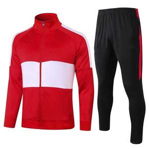 Ropa informal para hombre Chándal de talla grande Conjunto de 2 piezas para hombre Sudadera y pantalones deportivos Trajes Sudaderas con cremallera - Product Image 1