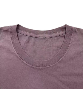 OEM al por mayor 20MOQ 100% algodón personalizado colorido Casual Camiseta cuello redondo manga corta de punto en blanco camiseta para hombres - Product Image 3