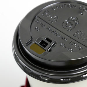 Quang Quan ฝาปิดพลาสติก PP แบบใช้แล้วทิ้ง90มม. กันน้ำซึมสำหรับถ้วยกาแฟกระดาษ - Product Image 3