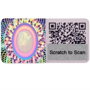 Etiquetas de Seguridad Holográficas Personalizables, Impermeables, Anti-Falsificación, con Código QR a Prueba de Manipulación |   Etiquetas de Embalaje - Product Image 1