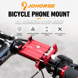 <span class=keywords><strong>Support</strong></span> de téléphone pour vélo en alliage d'aluminium, réglable, anti-choc, portable, pour <span class=keywords><strong>VTT</strong></span>, moto, vélo électrique, accessoires de cyclisme - Product Image 1