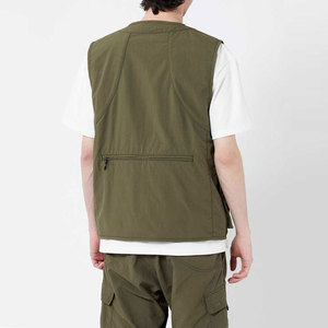 Breathable Custom Print Logo Men's <b>Utility</b> Waistcoat <b>Vest</b> Outdoor Wholesale Unisex Functional Climbing Shooting Multi Pockets - Product Image 3