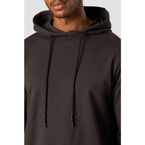 Logo brodé personnalisé Différentes couleurs Sweat-shirts thermiques personnalisés pour hommes Streetwear Pulls à capuche pour hommes en vente - Product Image 3