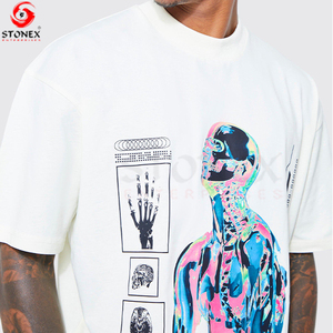 Custom Logo High Quality Cotton Sportswear <b>Track</b> Suit Set Breathable Private Label Men's <b>T</b> Shirt and Shorts - Product Image 2