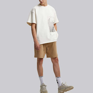 กางเกงกีฬาขาสั้นผู้ชายผ้าสแปนเด็กซ์/โพลีเอสเตอร์ 250 แกรม ระบายอากาศได้ดี พิมพ์ลายแบบซับลิเมชั่น เสื้อโปโลแขนสั้นสำหรับตีกอล์ฟ เป็นมิตรต่อสิ่งแวดล้อม - Product Image 5