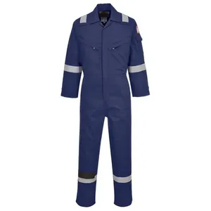 Wholesale OEM Custom Reflective Mechanic Overalls High Visibility Work Uniforms Sets Durable Safety Engineer Workwear