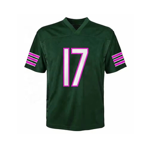 Maillot de football américain de couleur unie, de grande taille disponible dans toutes les tailles, fabriqué par Sportswear Expert - Product Image 2