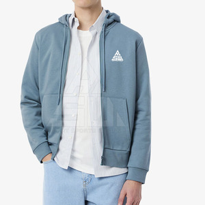 Derniers modèles à prix réduit : Sweat-shirts à capuche unis pour hommes, en coton mélangé, respirants et écologiques, avec fermeture éclair, style 2025, taille adulte, pour l'extérieur - Product Image 1