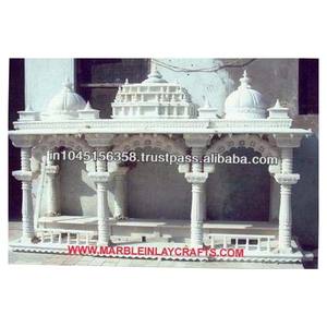 Sculpture de pierre de Temple en marbre - Product Image 1