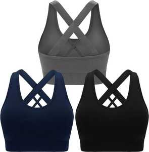 Ropa Deportiva para Mujer, Sujetador Deportivo Ligero, Sin Costuras, Transpirable - Product Image 4