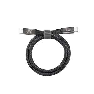 Cable de Datos USB Netzy QG02 240W PD3.1 Tipo-C a Tipo-C, Velocidad de 480 Mbps, 3 Metros de Largo - Product Image 2