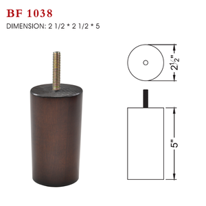 Patas de Sofá de Madera Maciza, Cortas y Cónicas, Patas de Repuesto para Muebles, Patas de Madera para Gabinetes, Mesas y Camas, OEM, Personalizadas, Venta al Por Mayor - Product Image 6