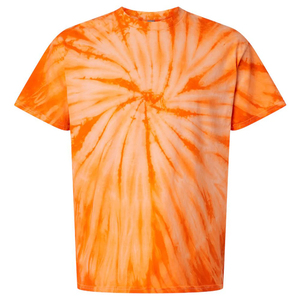 Logotipo personalizado al por mayor lavado de color de alta calidad ligero ropa de calle transpirable impresión personalizada Tie Dye Crew Fitness camisetas - Product Image 4