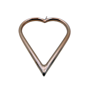 Conception impressionnante fer métal suspendu coeur ornement décoratif mural couleur or pour la maison et la décoration de noël en vrac à la main - Product Image 5