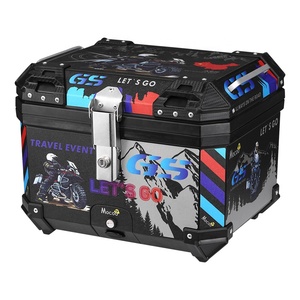 ABS Motorcycle Top Box Off Road Motorcycle General Trunk Convenient Travel motorcycles accessories