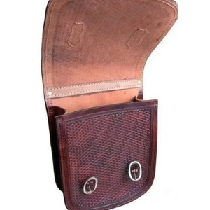 Haute qualité en cuir véritable BasketWeave sac de selle usiné à la main pliable multifonctionnel spacieux respirant caractéristique - Product Image 2