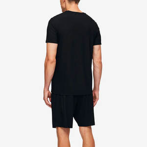 Camiseta personalizada de algodón liso de alta calidad para hombre con impresión de etiqueta de cuello camiseta de microfibra de manga corta - Product Image 4