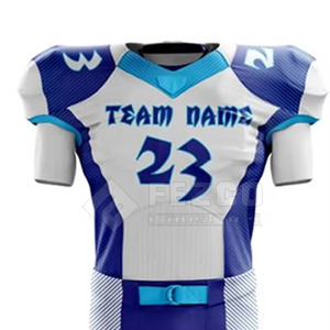 Uniforme de Fútbol Americano Ligero y Transpirable para Hombre, 100% Poliéster, Ropa Deportiva Cómoda Más Vendida para Venta en Línea - Product Image 3