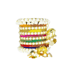 Hot Sale Wedding Wear Multi Color Glass Churiya <b>Bangles</b> <b>Sets</b> High Quality Ladies Fancy <b>Bangles</b> <b>Set</b> Available at Wholesale Prices - Product Image 4